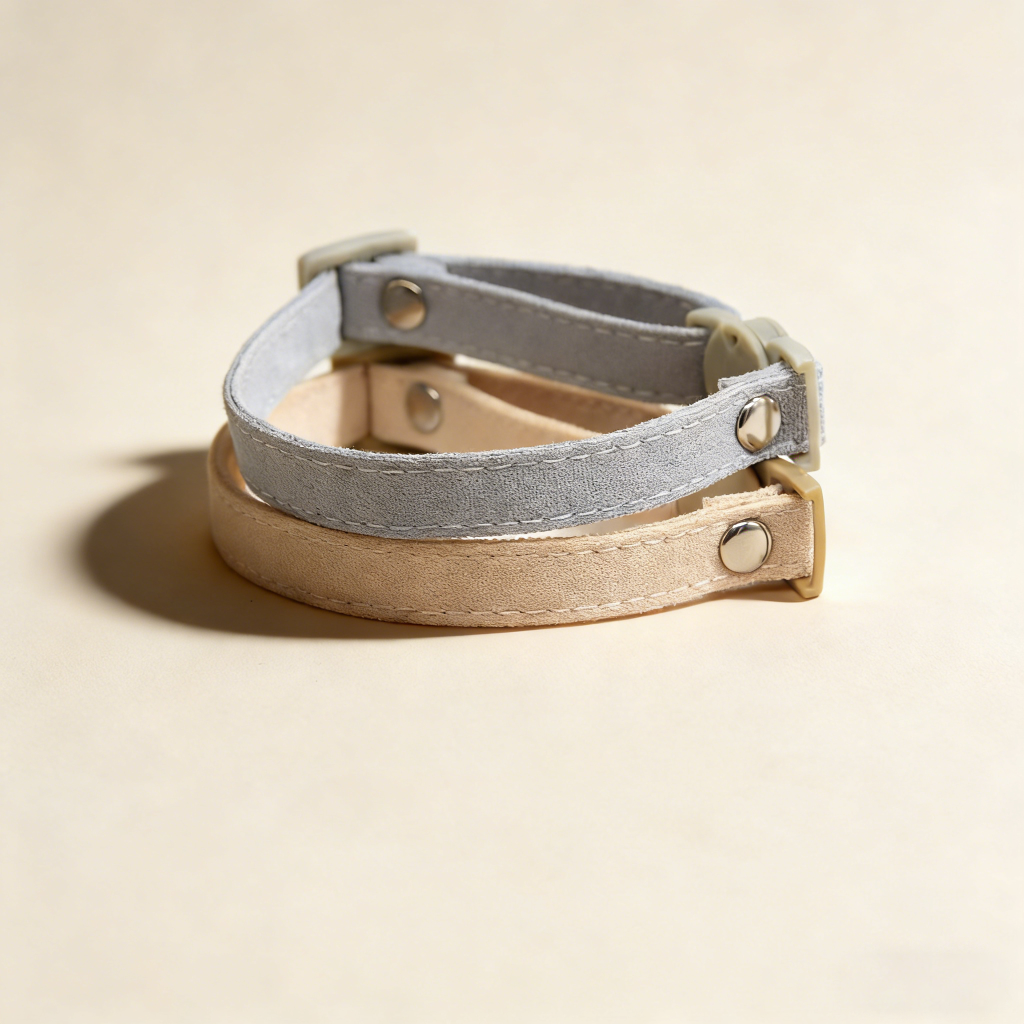 Cat Dog Lightweight Solid Color Collar_CWMM13146
