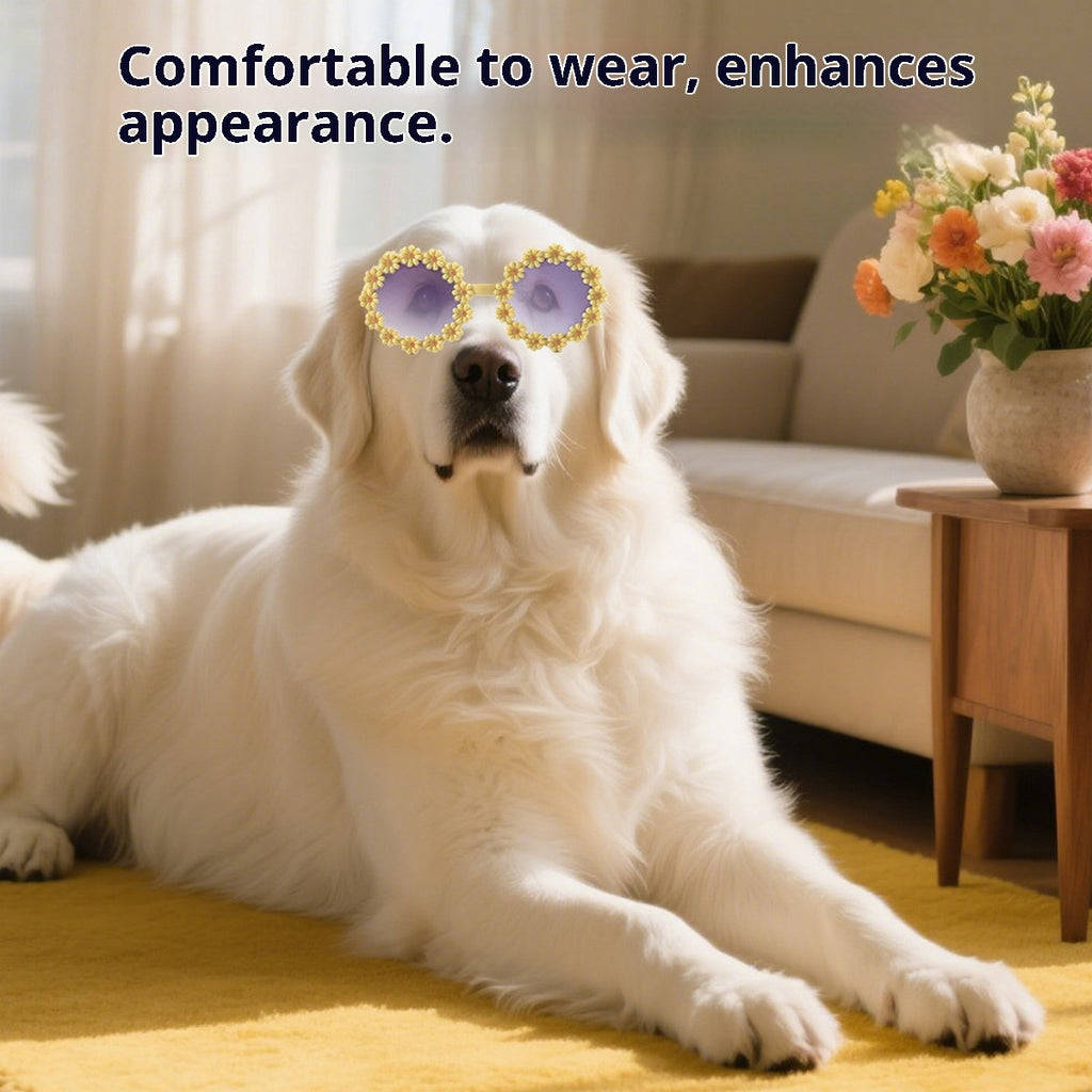 Pet Christmas Glasses – Funny Dog Cat Eyewear_CWMM11278