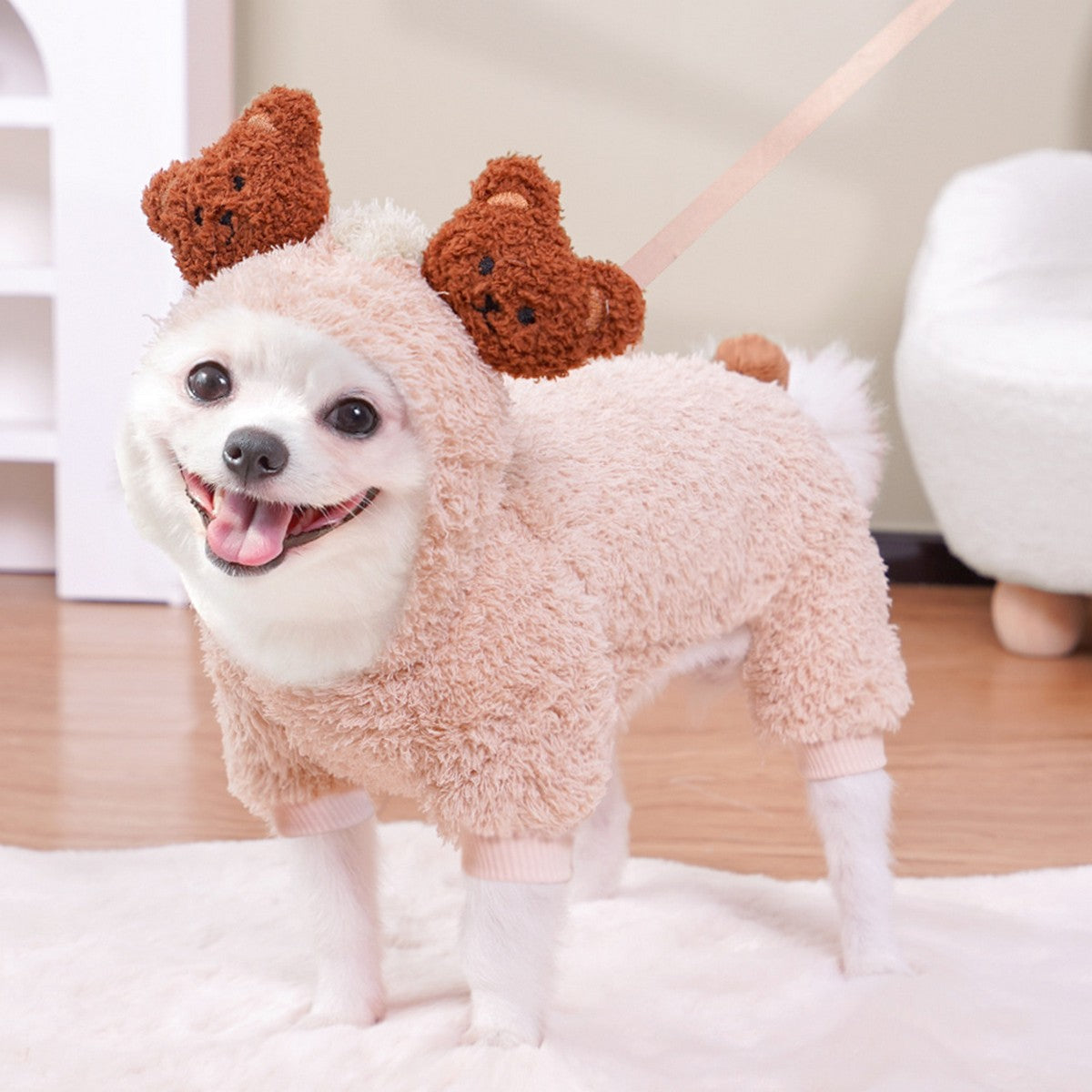 Warm Bear Costume   Winter Dog Cat Wear_CWMM11298