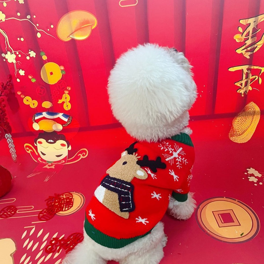 Warm Wool Dog Cat Sweater for Winter_CWMM12351