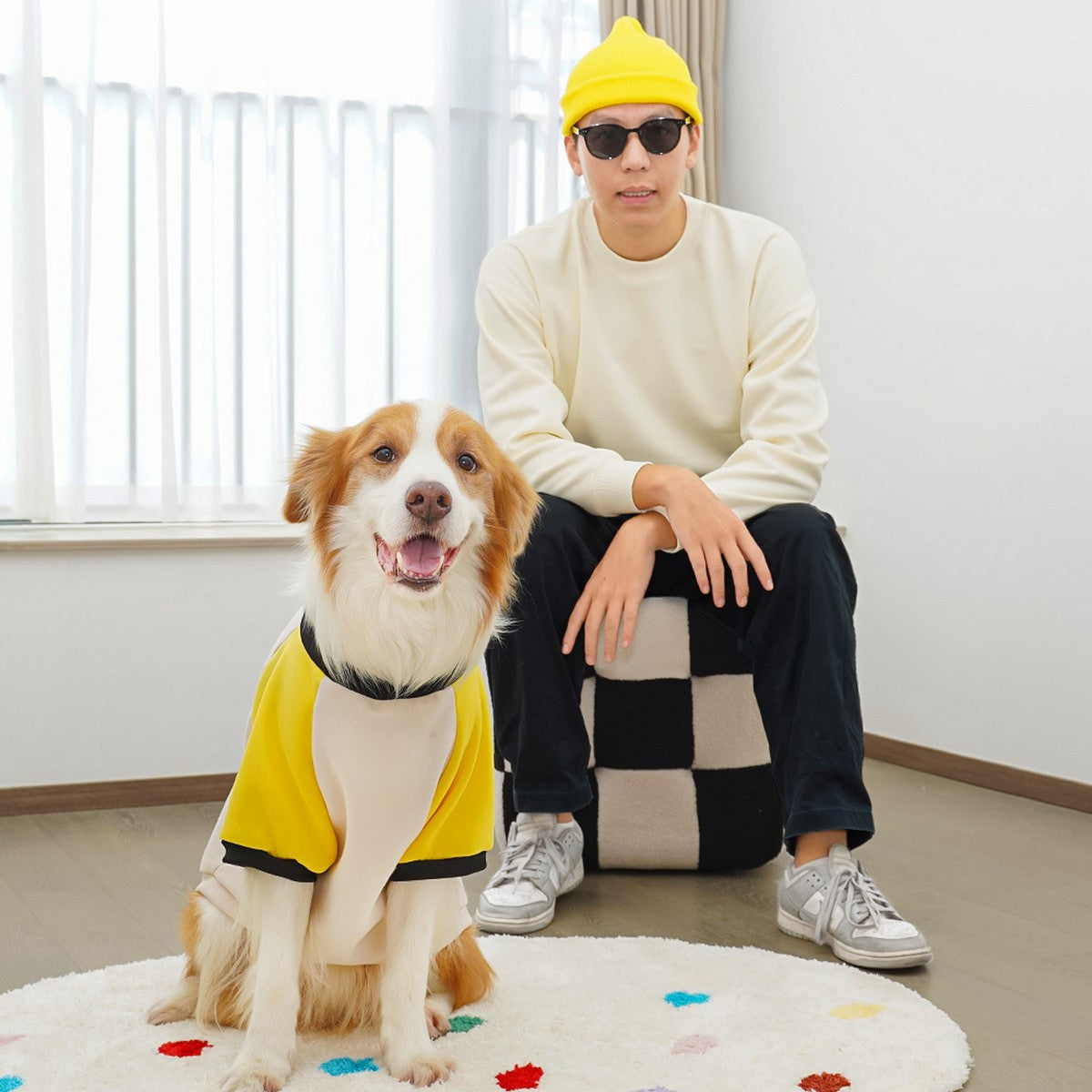 Fleece Pet Hoodie – Warm Winter Dog Cat Clothes_CWMM11162