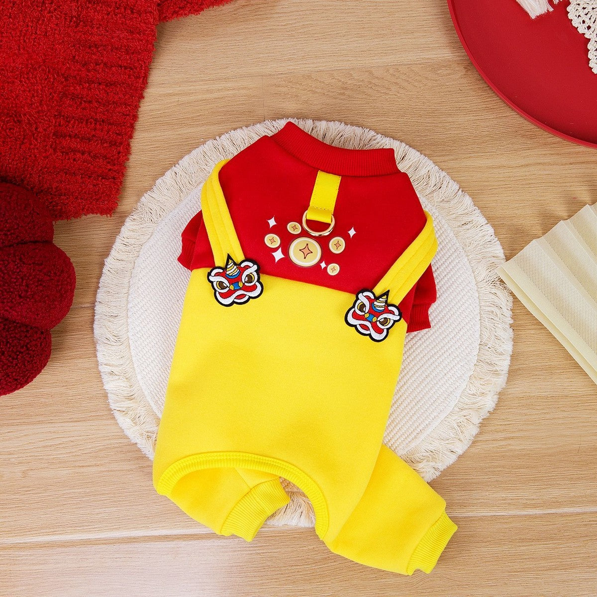 Cute Lunar New Year Pet Jumpsuit 2025_CWMM12257