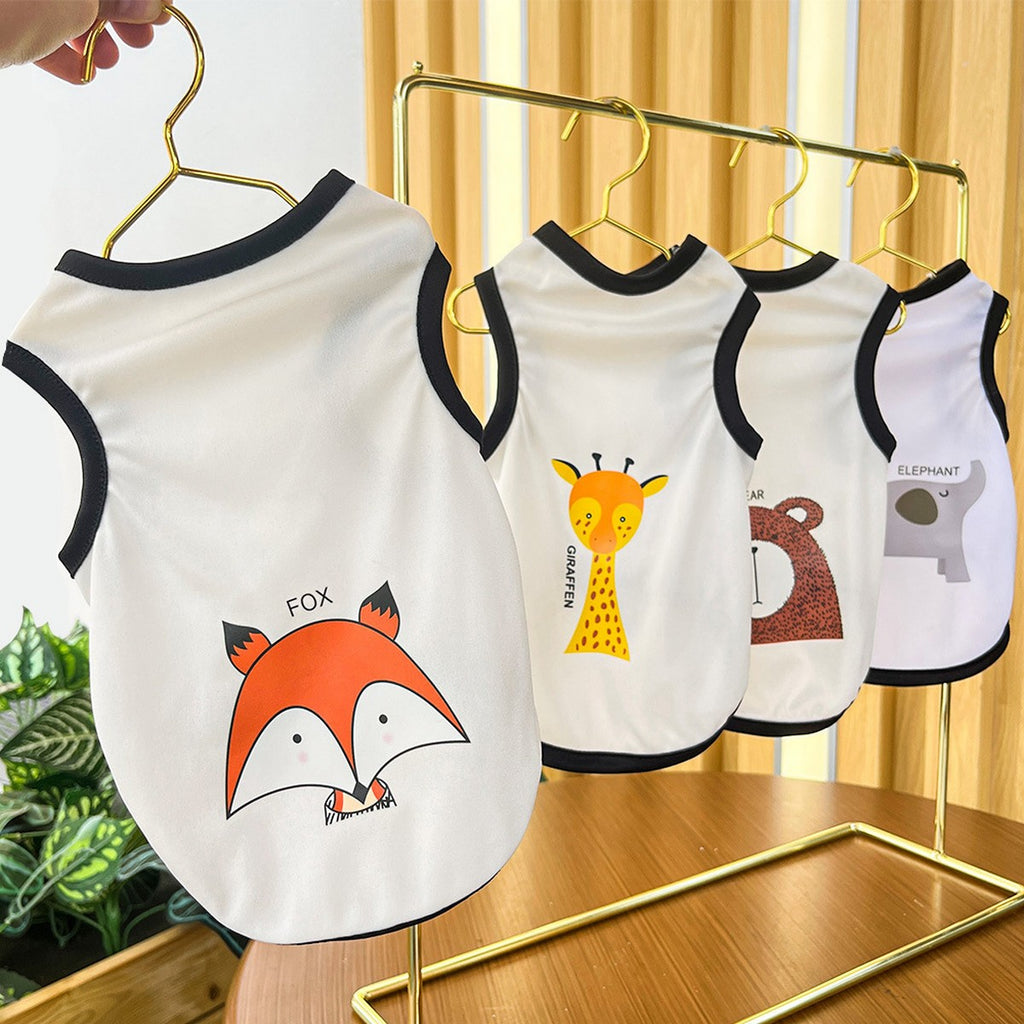 Pet Summer Vest – Nordic Style Dog Cat Shirt_CWMM11275