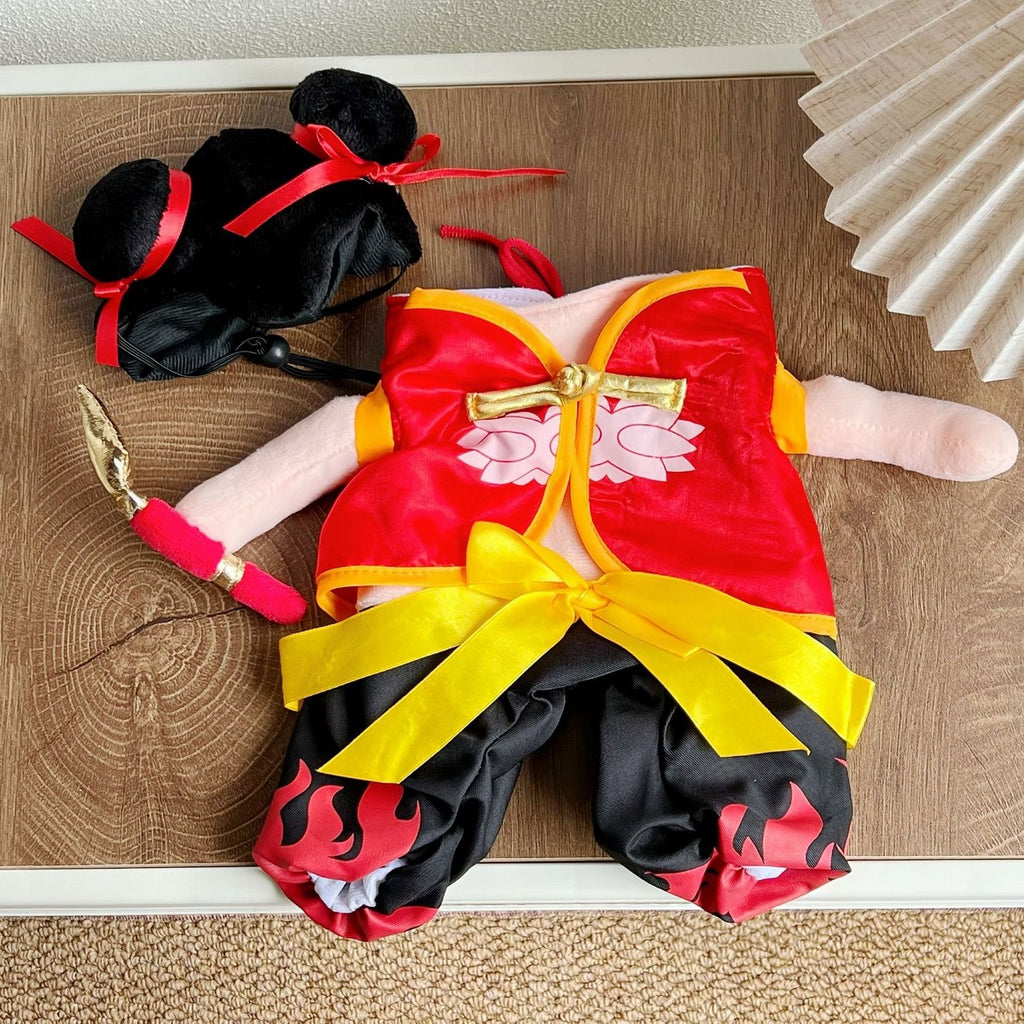 Pet Nezha Costume for Dogs and Cats_CWMM12813