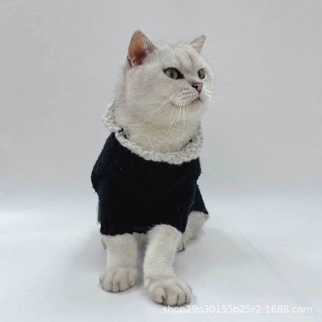 Designer Style Dog Cat Knit Sweater_CWMM12349