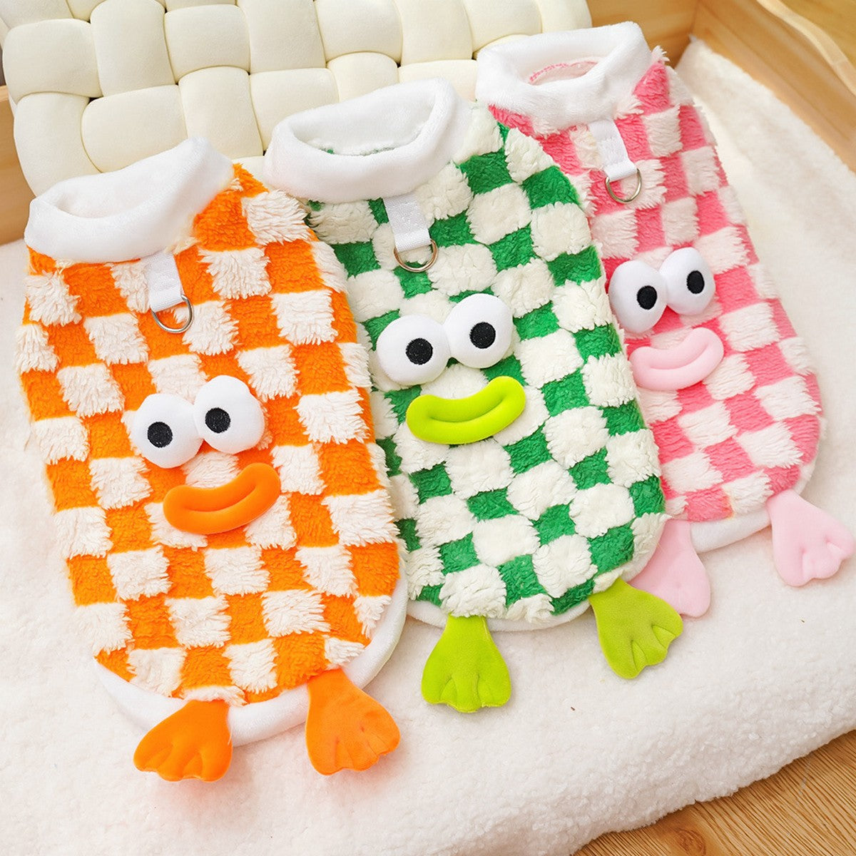 Funny Cartoon Pet Hoodie – Cute Dog & Cat Outfit_CWMM11070