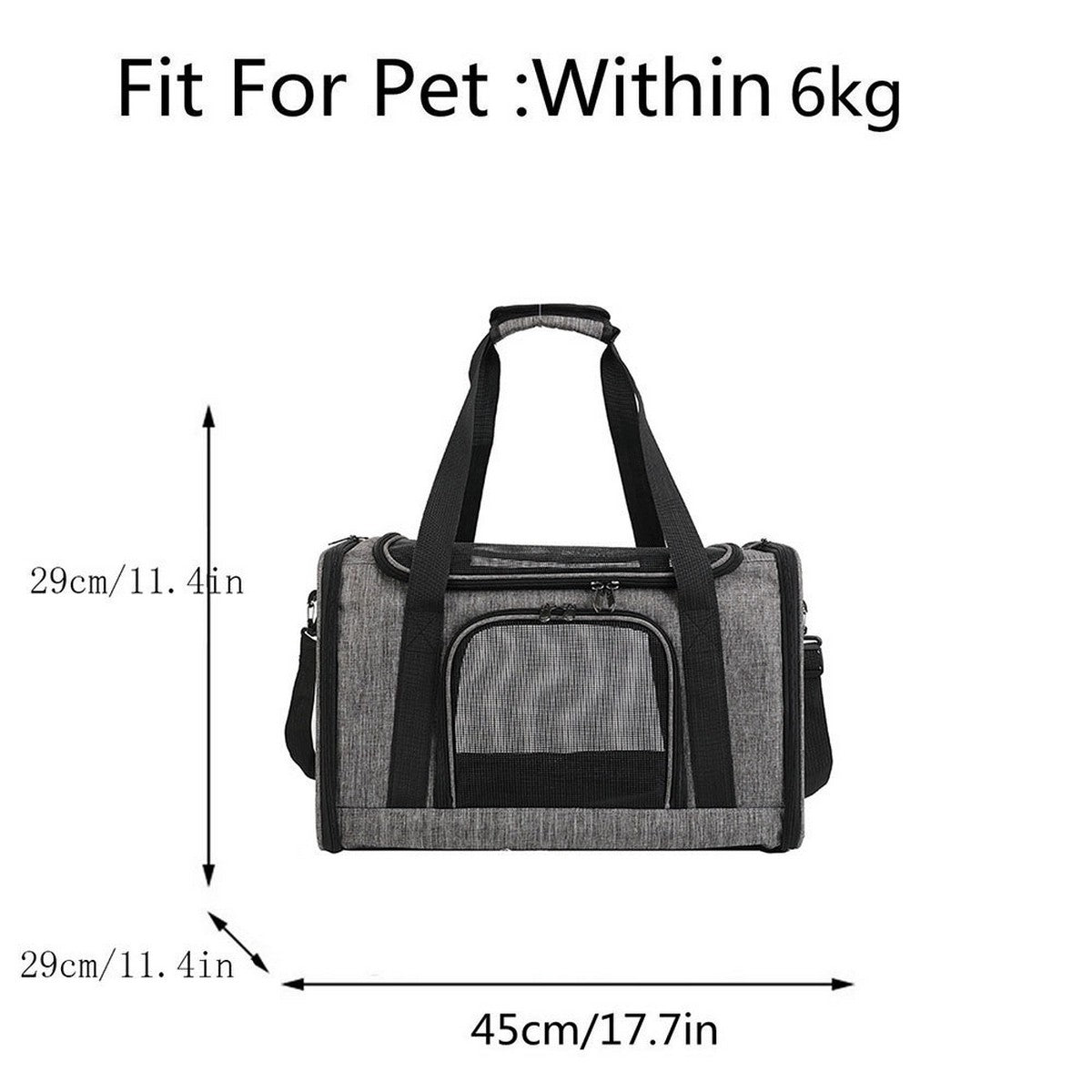 Lightweight Pet Travel Carrier for Small Pets_CWMM12932