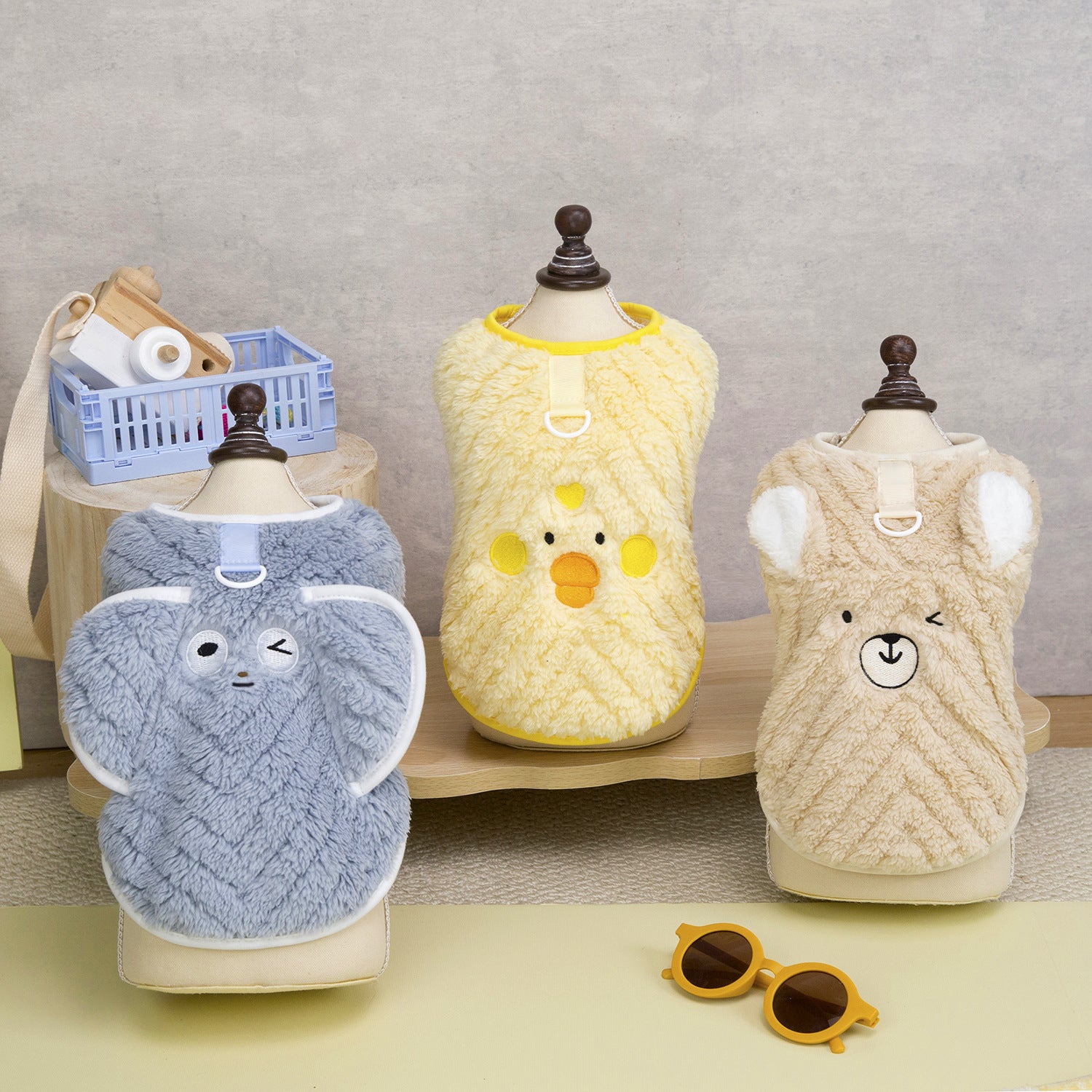 Pet Winter Fleece Vest for Small Dogs_CWMM12203