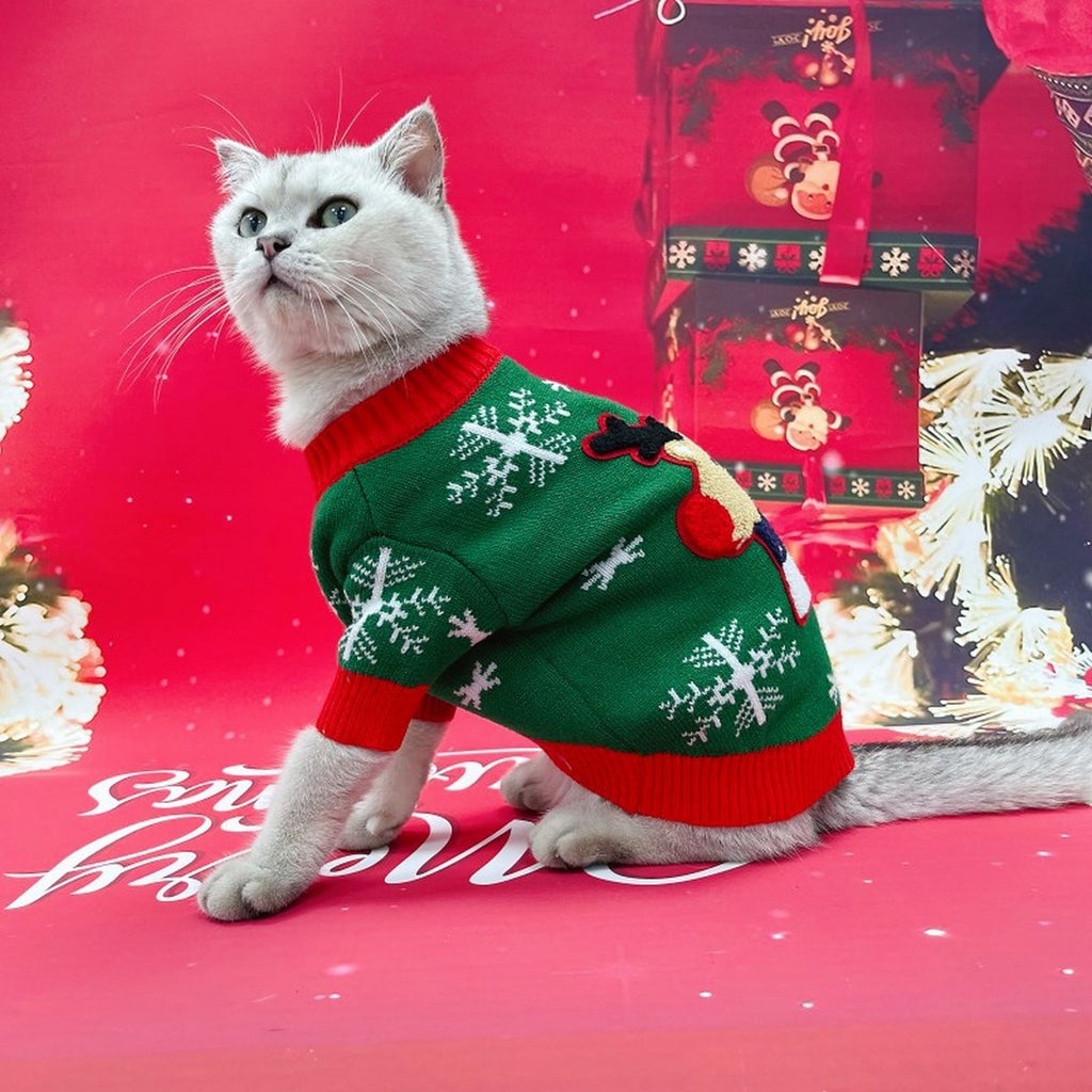 Warm Wool Dog Cat Sweater for Winter_CWMM12351