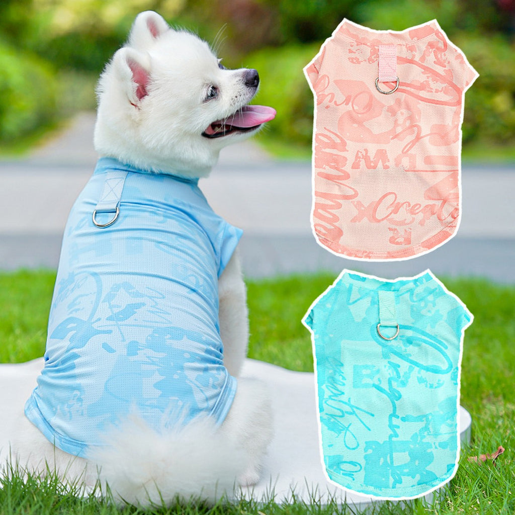 Cool Pet Tank Top – Breathable Cat Dog Outfit_CWMM11273