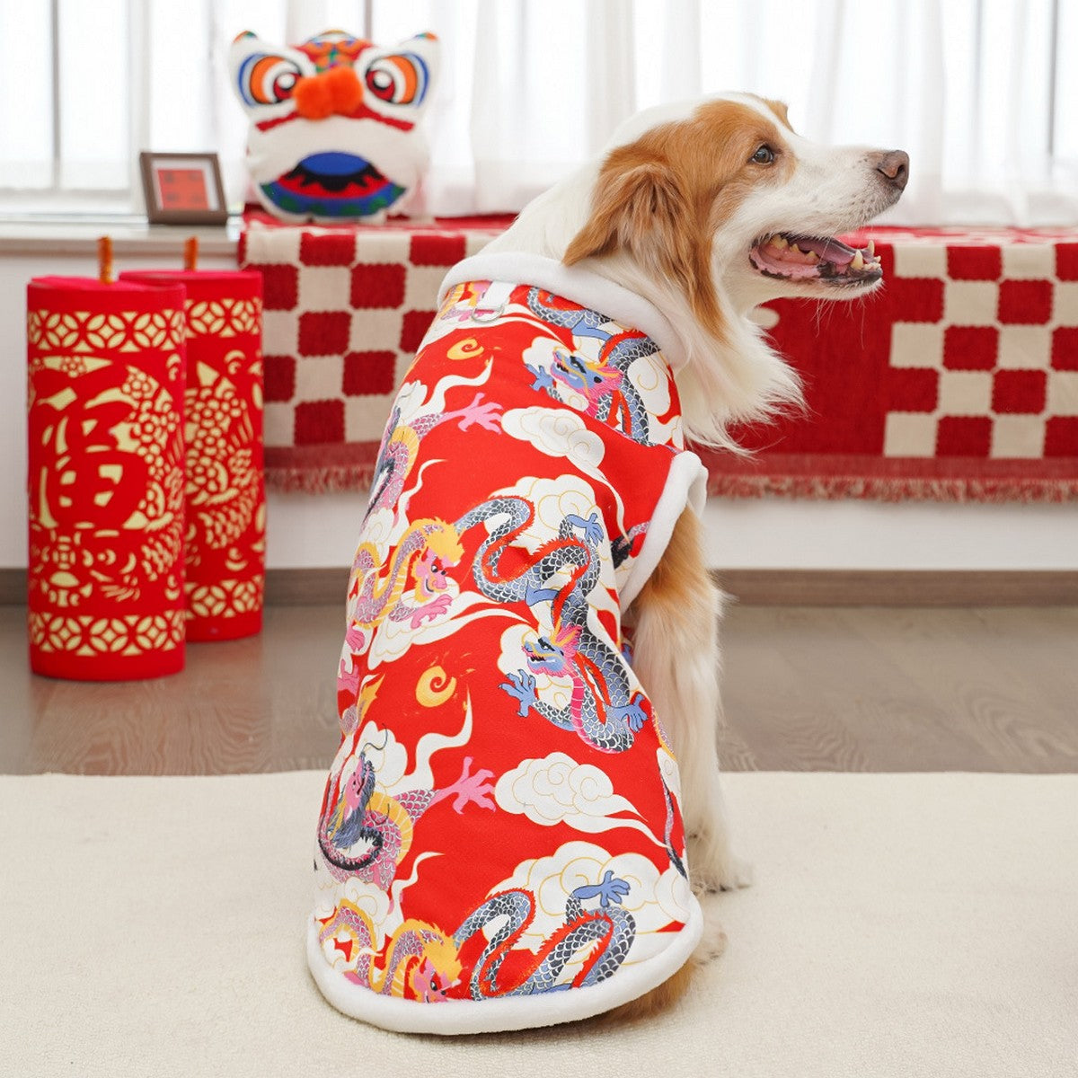 Festive Pet Jacket – Warm Dog Cat Winter Outfit_CWMM11304