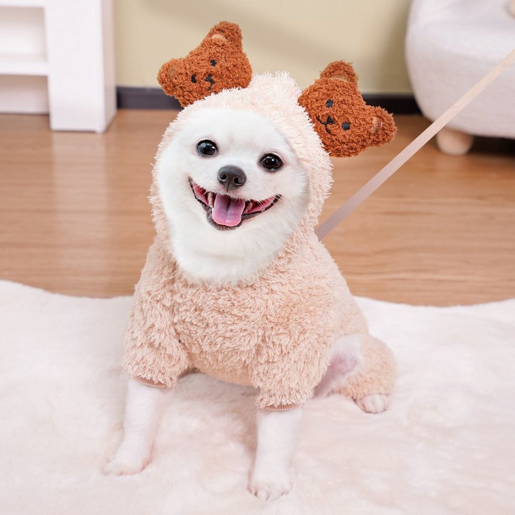 Warm Bear Costume   Winter Dog Cat Wear_CWMM11298