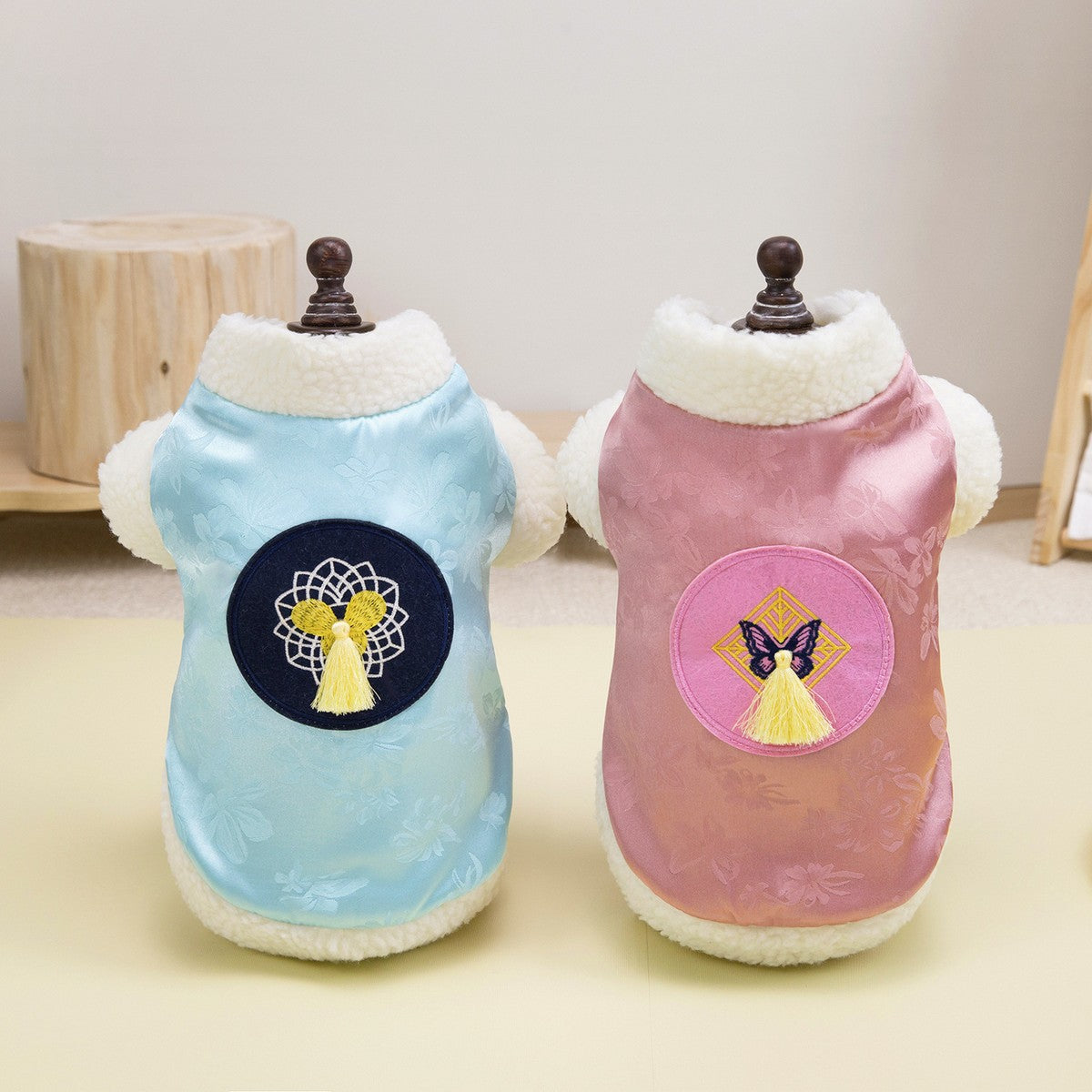 Elegant Korean Dog Winter Coat Small Doga_CWMM12278