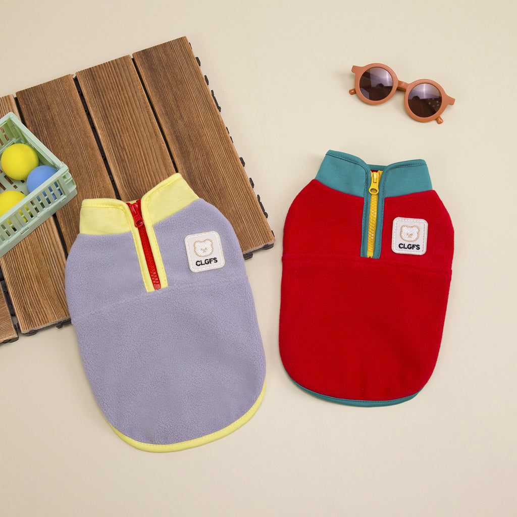 Cool Fleece Dog Vest for Small Dogs_CWMM12205