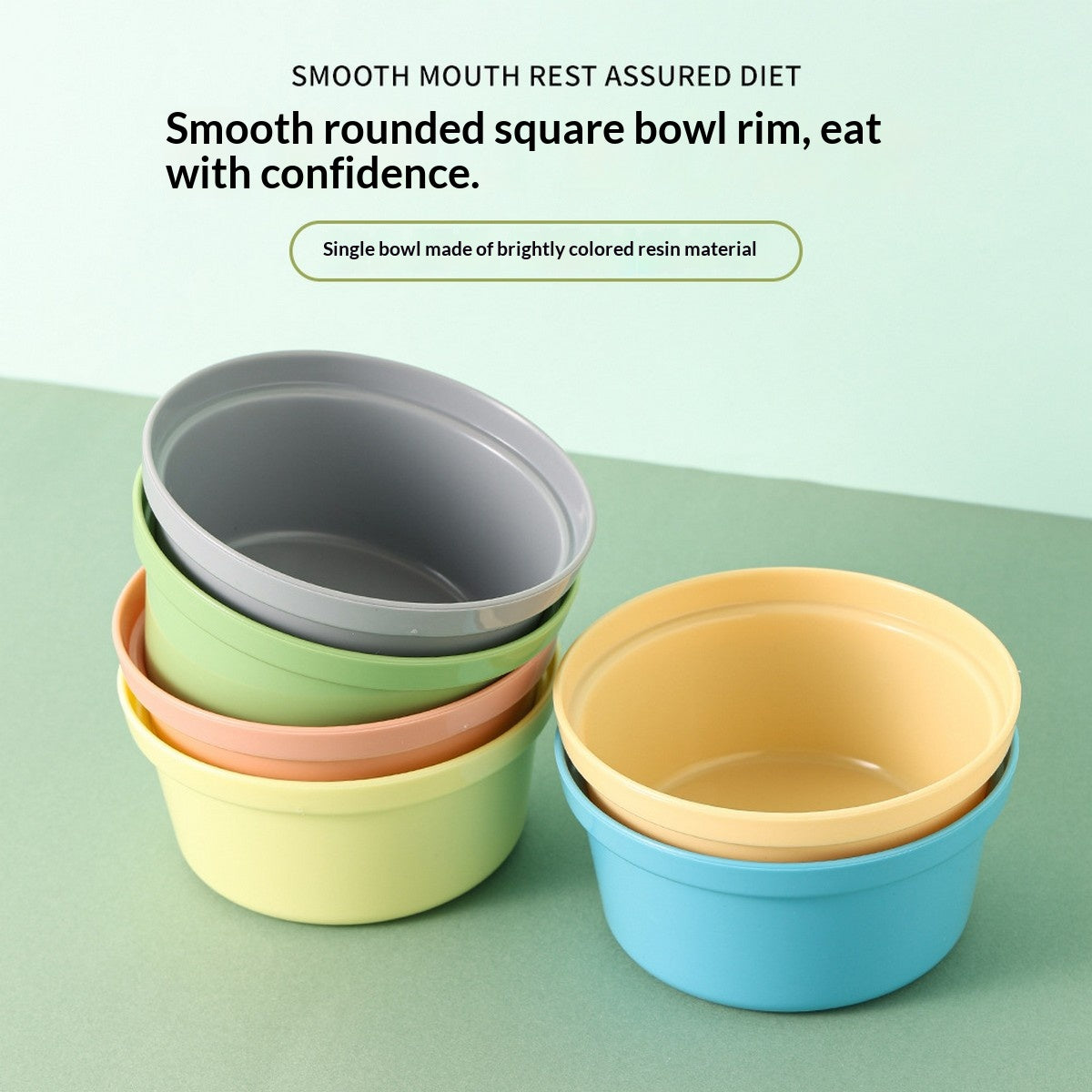 Plastic Pet Bowl for Food, Water and Drinking_CWMM13007