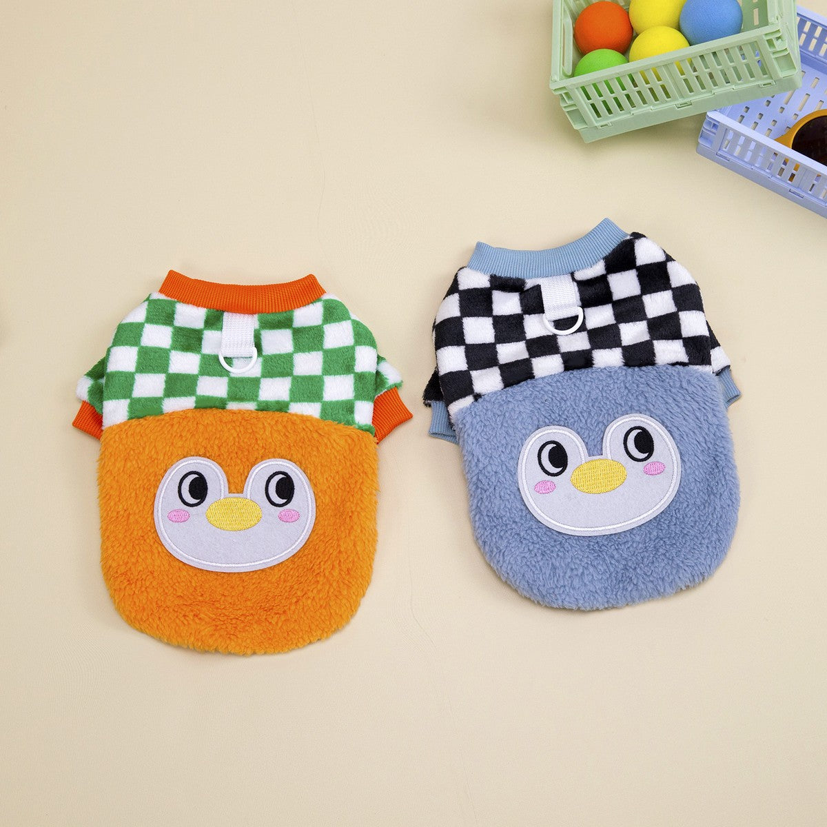 Pet Winter Fleece Hoodie for Small Dogs_CWMM12231