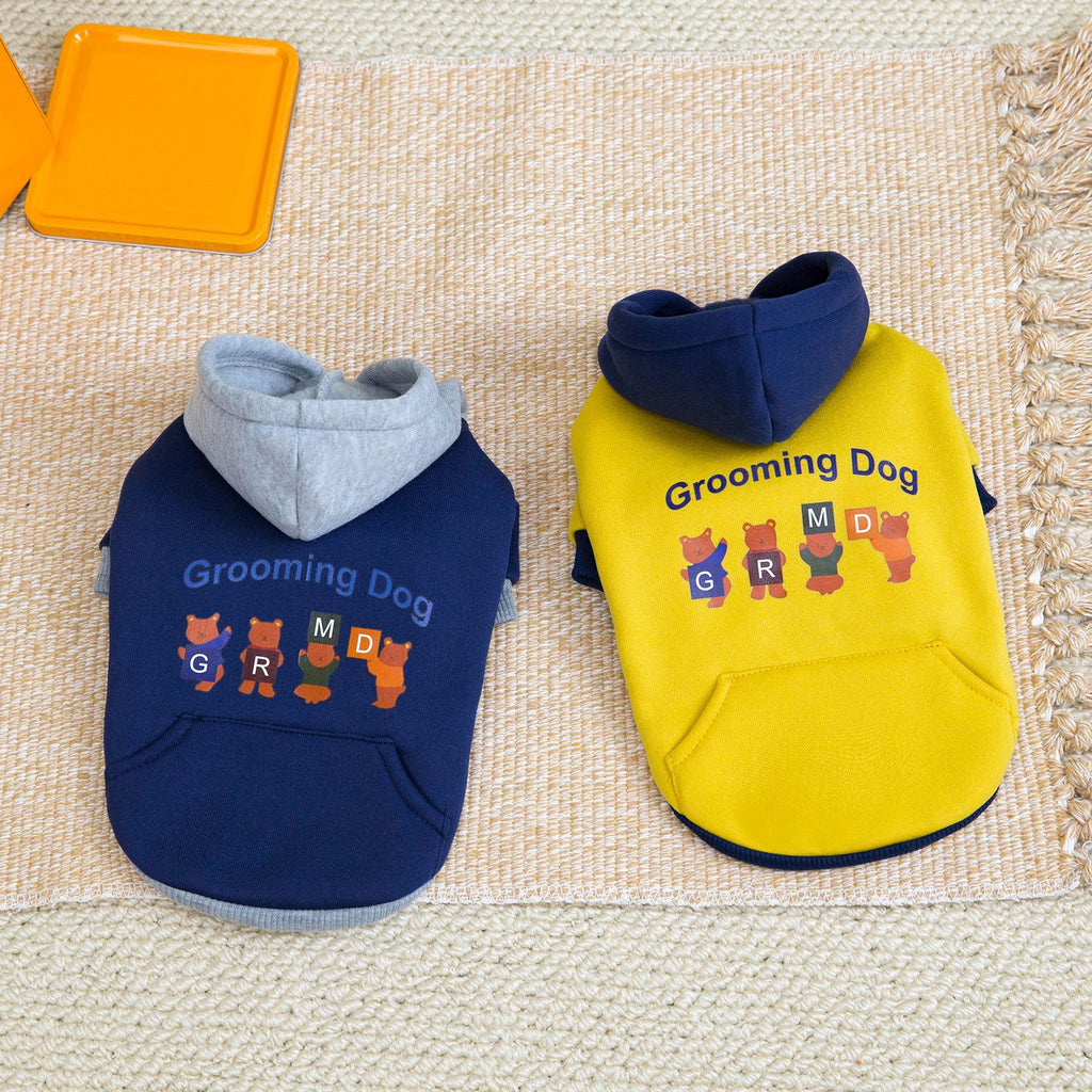 Autumn Winter Fleece Dog Sweatshirt_CWMM12200