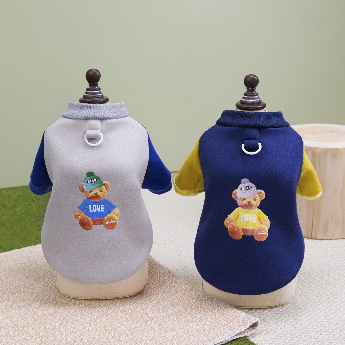 Warm Fleece Dog Hoodie Teddy Bichon Yorkie_CWMM12249