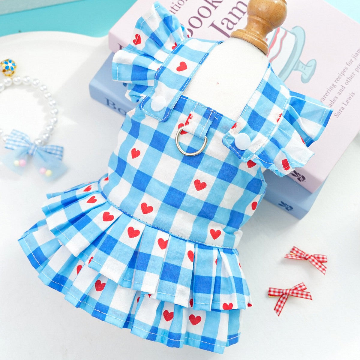 Pet Harness Dress – Cute Princess Outfit_CWMM11295