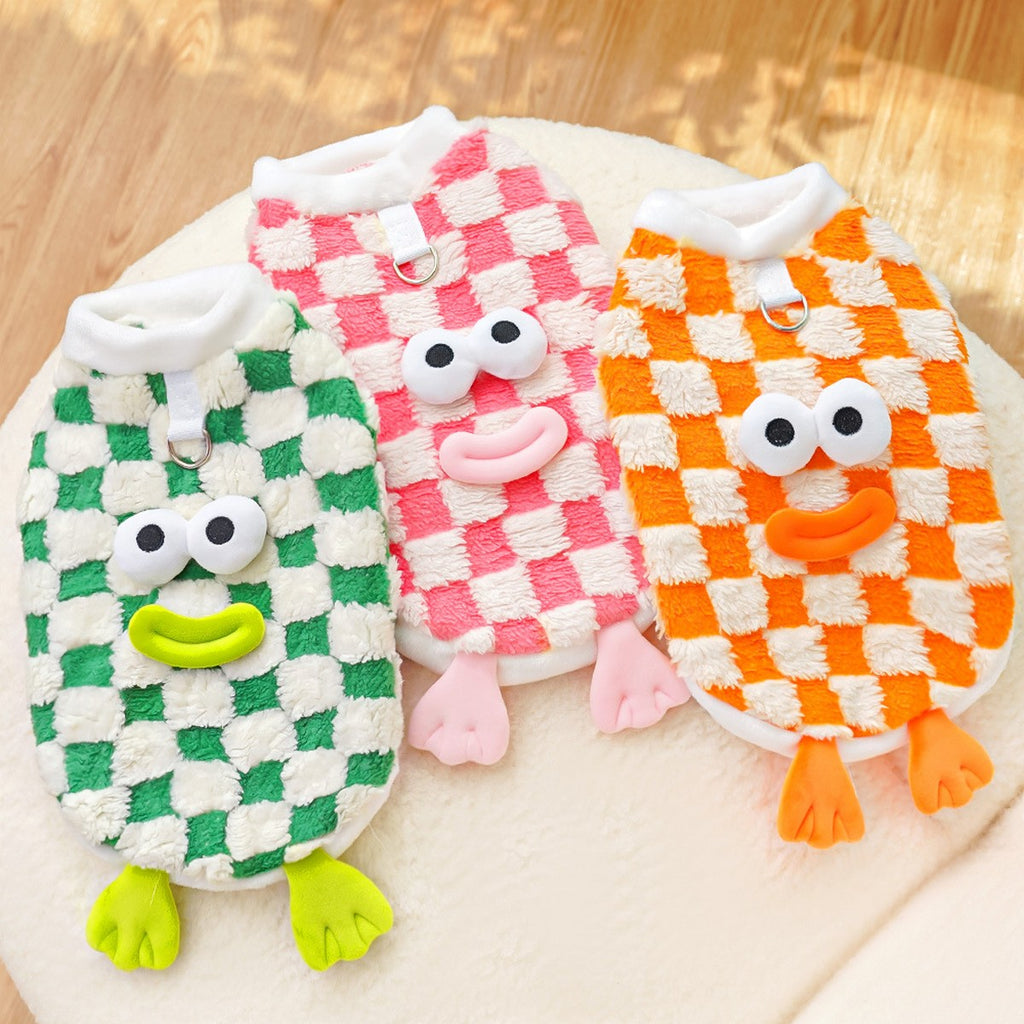 Funny Cartoon Pet Hoodie – Cute Dog & Cat Outfit_CWMM11070