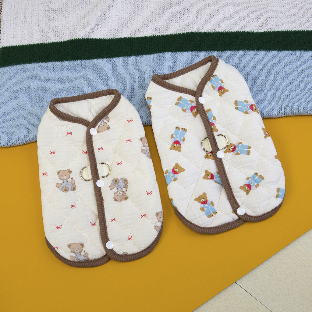 Warm Winter Dog Cotton Vest for Small Pets_CWMM12202