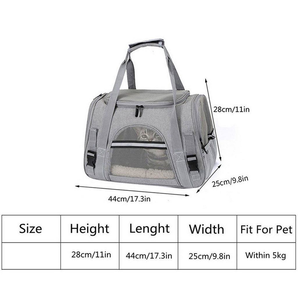 Lightweight Pet Carrier for Travel and Car Use_CWMM12936