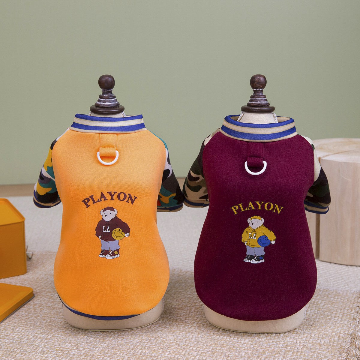 Winter Dog Hoodie Small Dogs Plush Sweater_CWMM12275