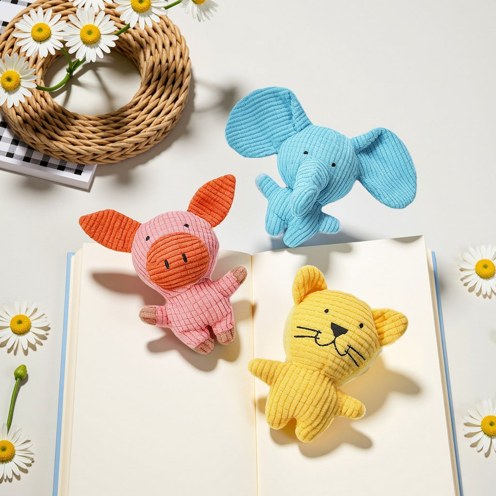 Durable Plush Squeaky Dog Toy for Chewing_CWMM12963