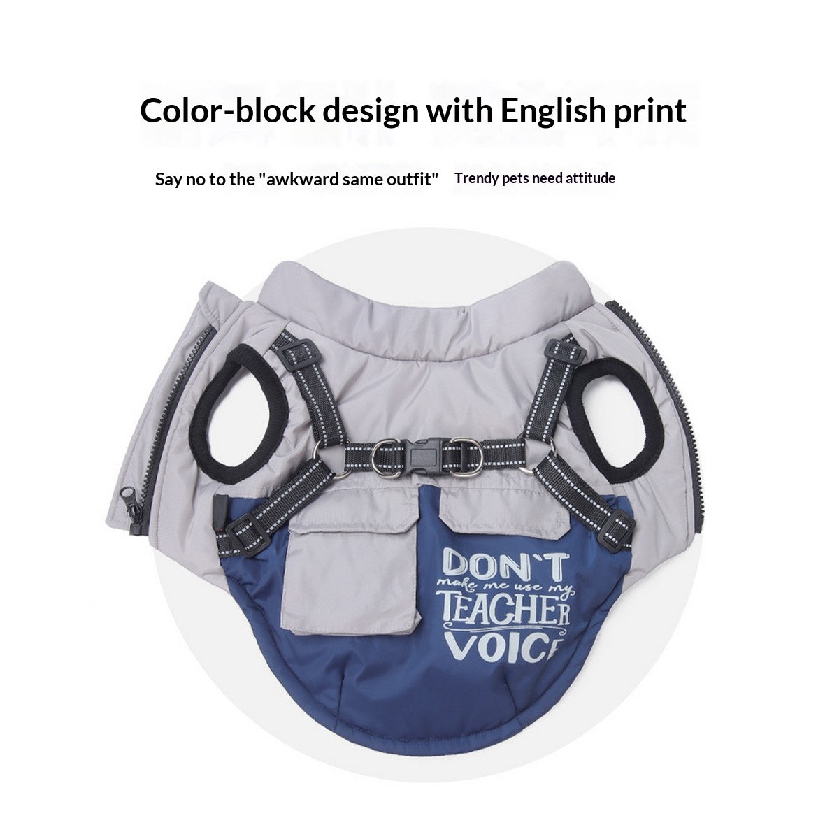 Insulated Winter Pet Vest for Small Dogs_CWMM12403