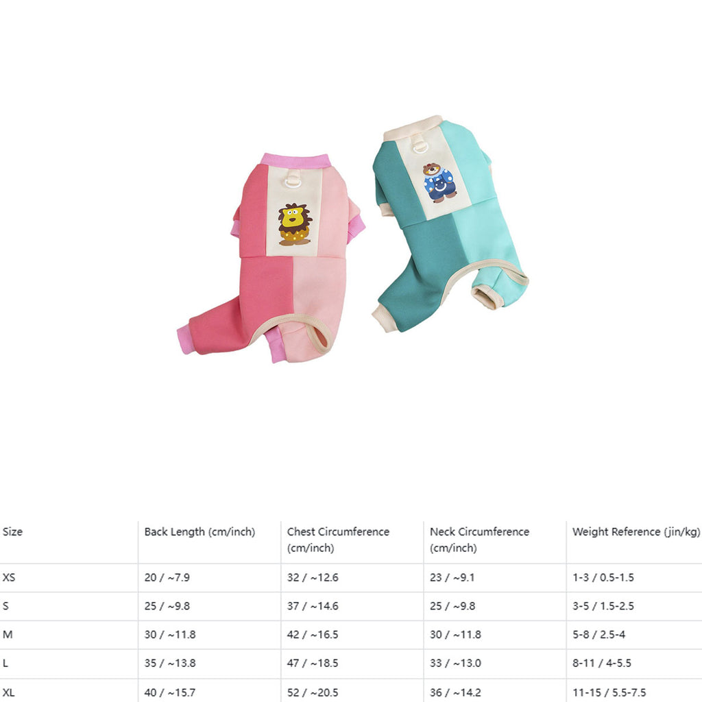 Winter Lion Dog Hoodie Jumpsuit Small Dogs_CWMM12258