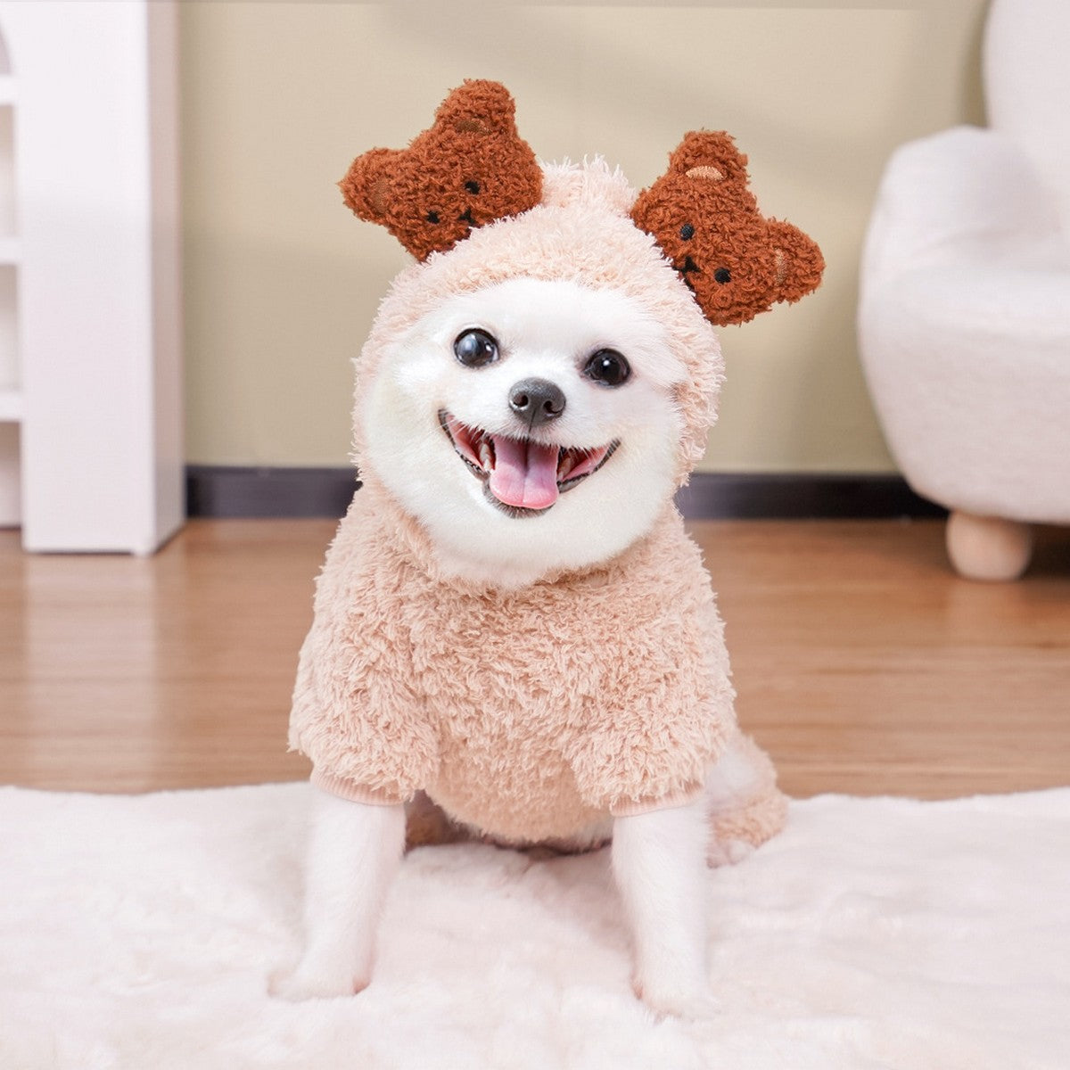 Warm Bear Costume   Winter Dog Cat Wear_CWMM11298
