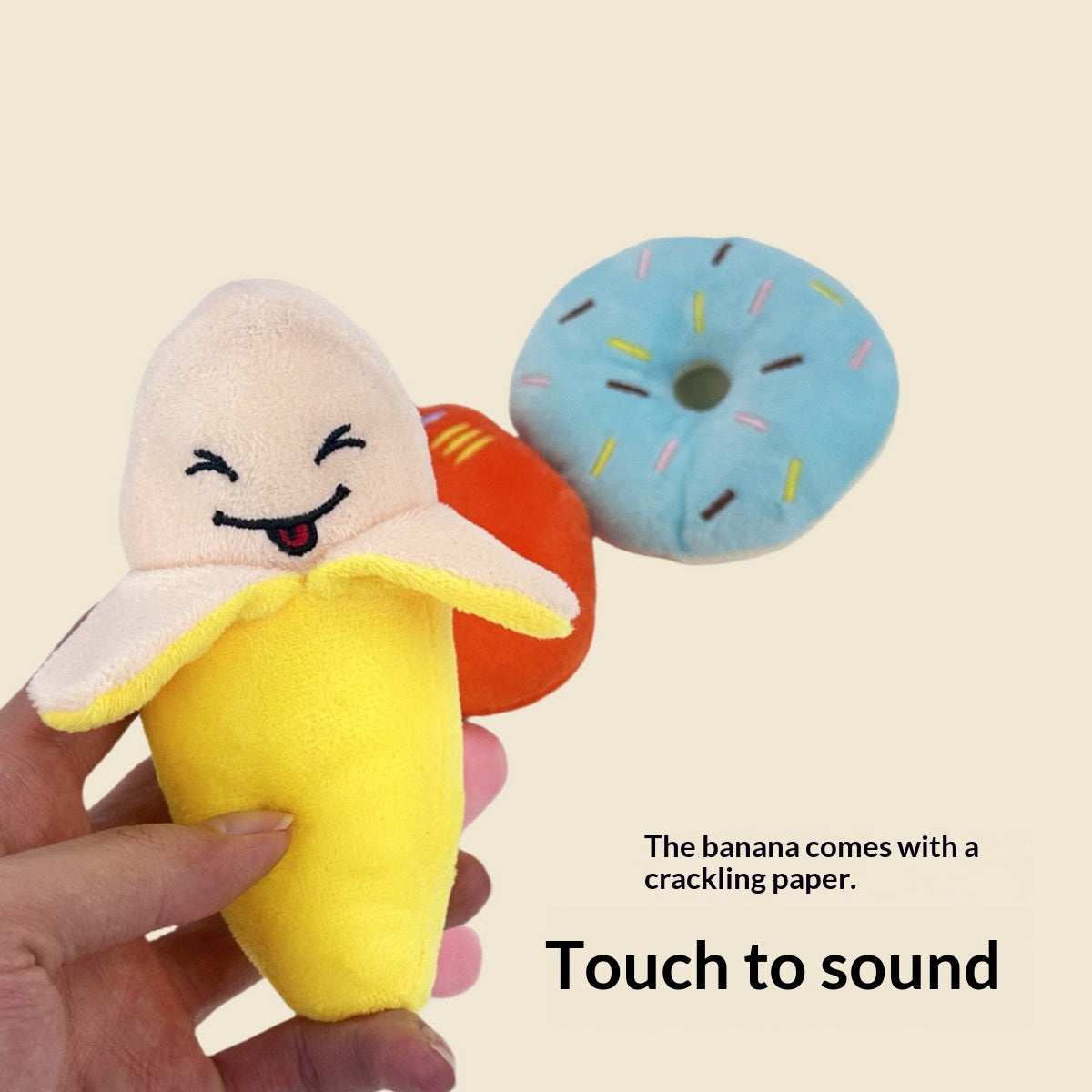Plush Squeaky Pet Toy for Chewing and Boredom_CWMM12964