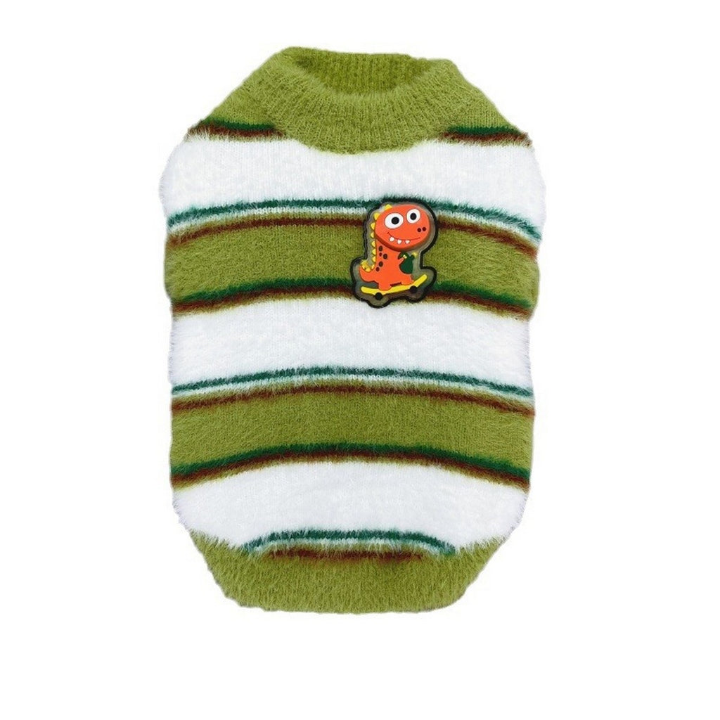 Warm Faux Fur Pet Sweater for Winter_CWMM12380