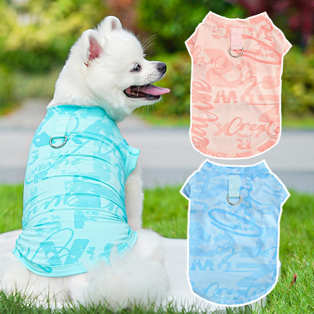 Cool Pet Tank Top – Breathable Cat Dog Outfit_CWMM11273