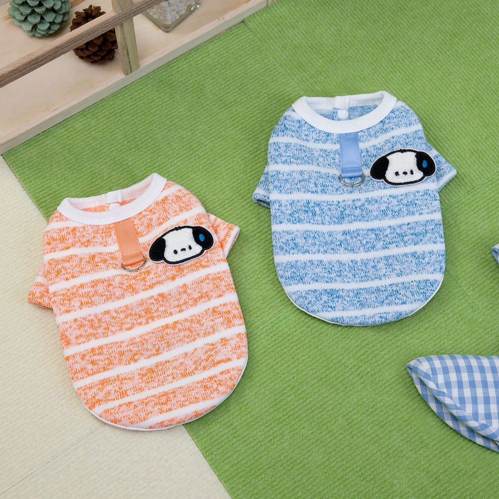 Pet Winter Knitted Hoodie with Leash Ring_CWMM12229