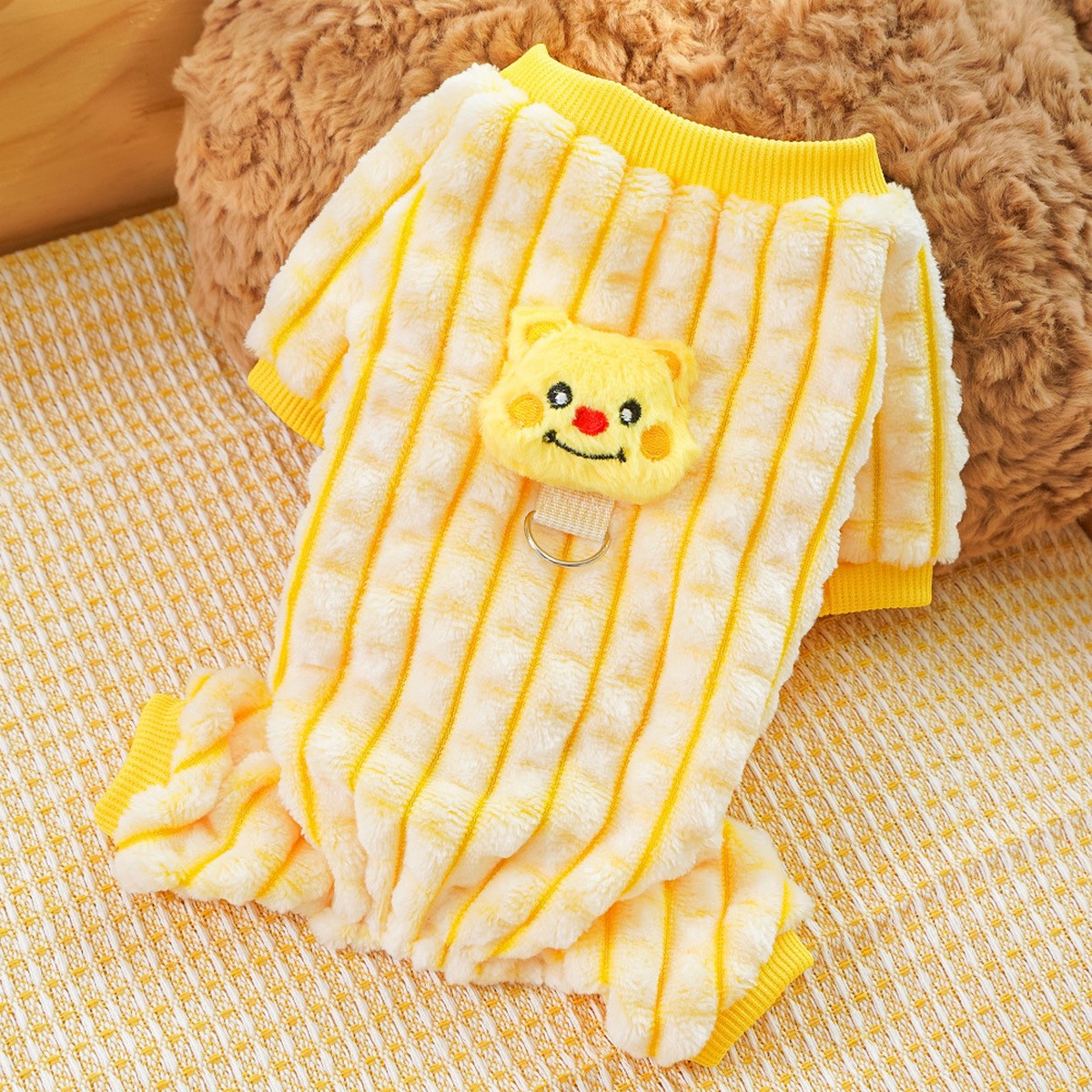 Pet Pajamas – Warm Dog Cat Four-Leg Outfit_CWMM11300