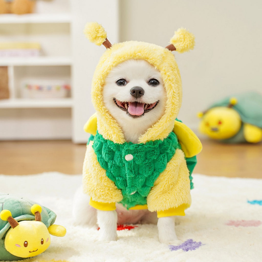 Funny Pet Outfit – Warm Cartoon Dog Cat Clothes_CWMM11153