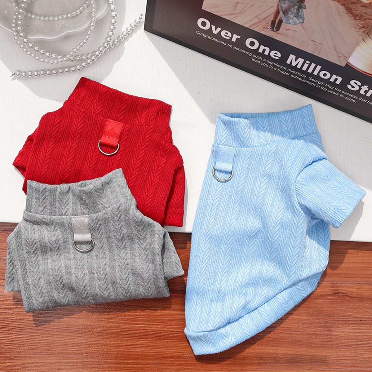 Elastic Pet Undershirt – Soft Fall Winter Outfit_CWMM11074