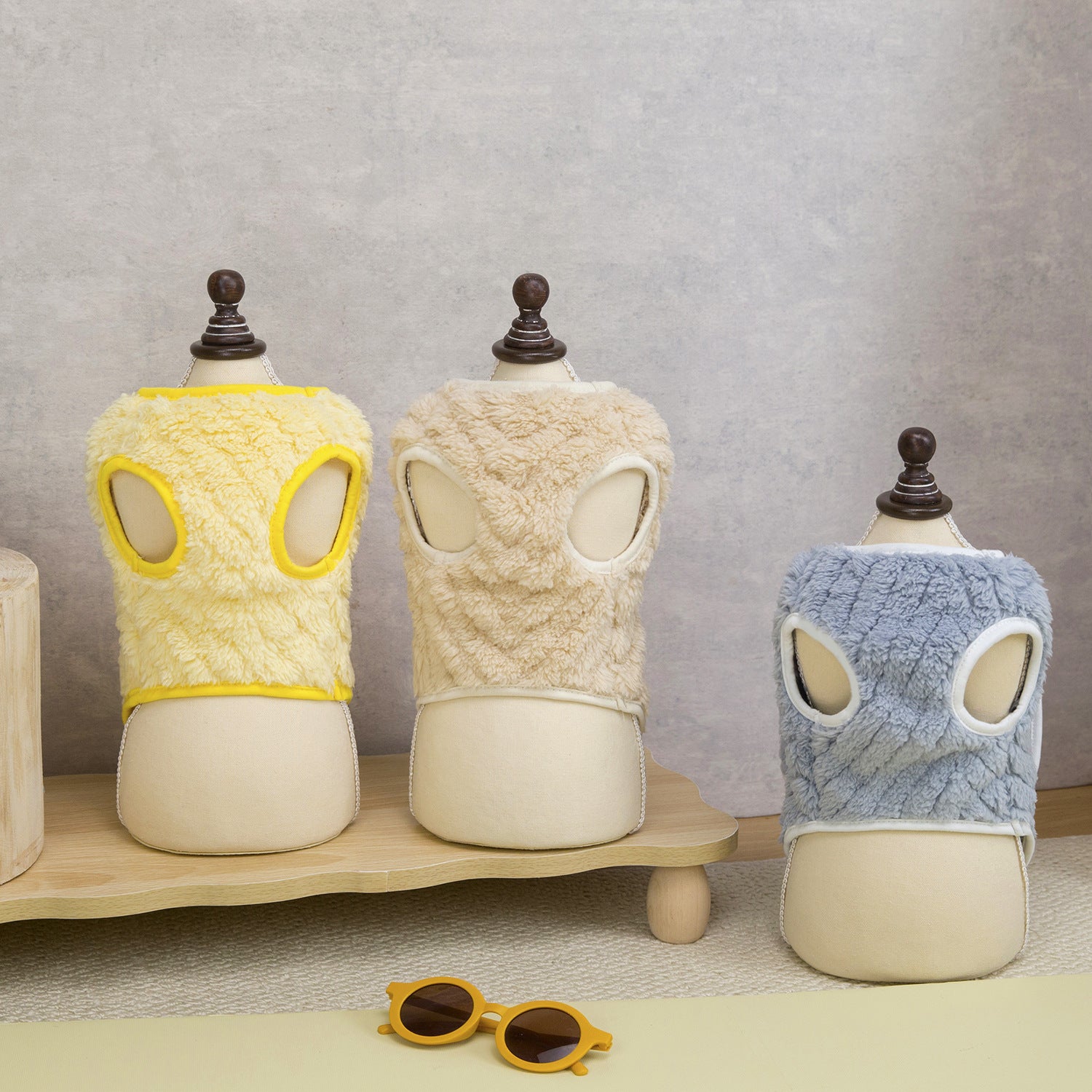 Pet Winter Fleece Vest for Small Dogs_CWMM12203