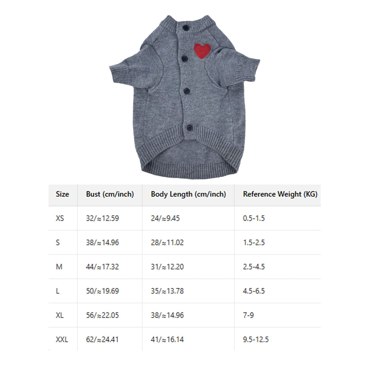 Warm Knit Dog Cat Cardigan Sweater_CWMM12306