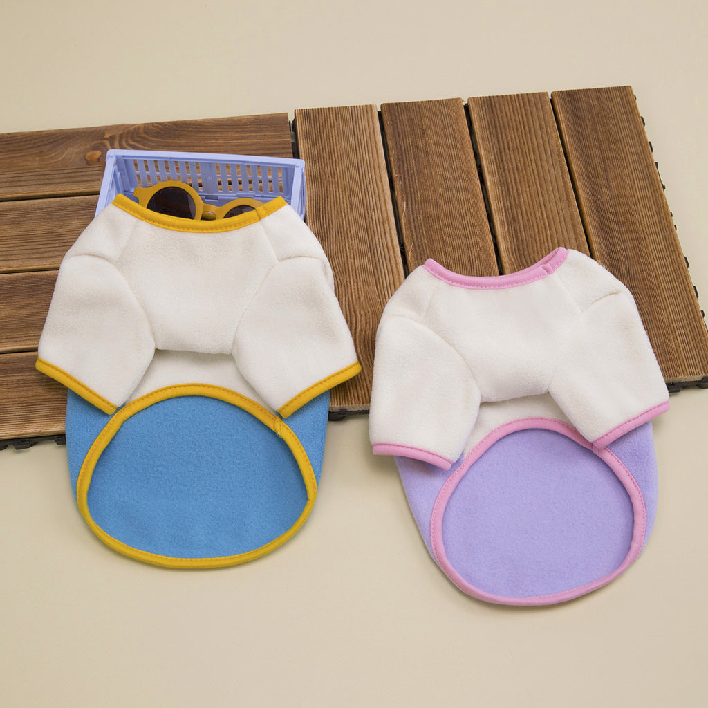 Cute Fleece Dog Vest for Small Dogs_CWMM12199