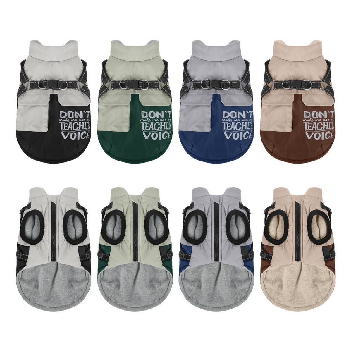 Insulated Winter Pet Vest for Small Dogs_CWMM12403
