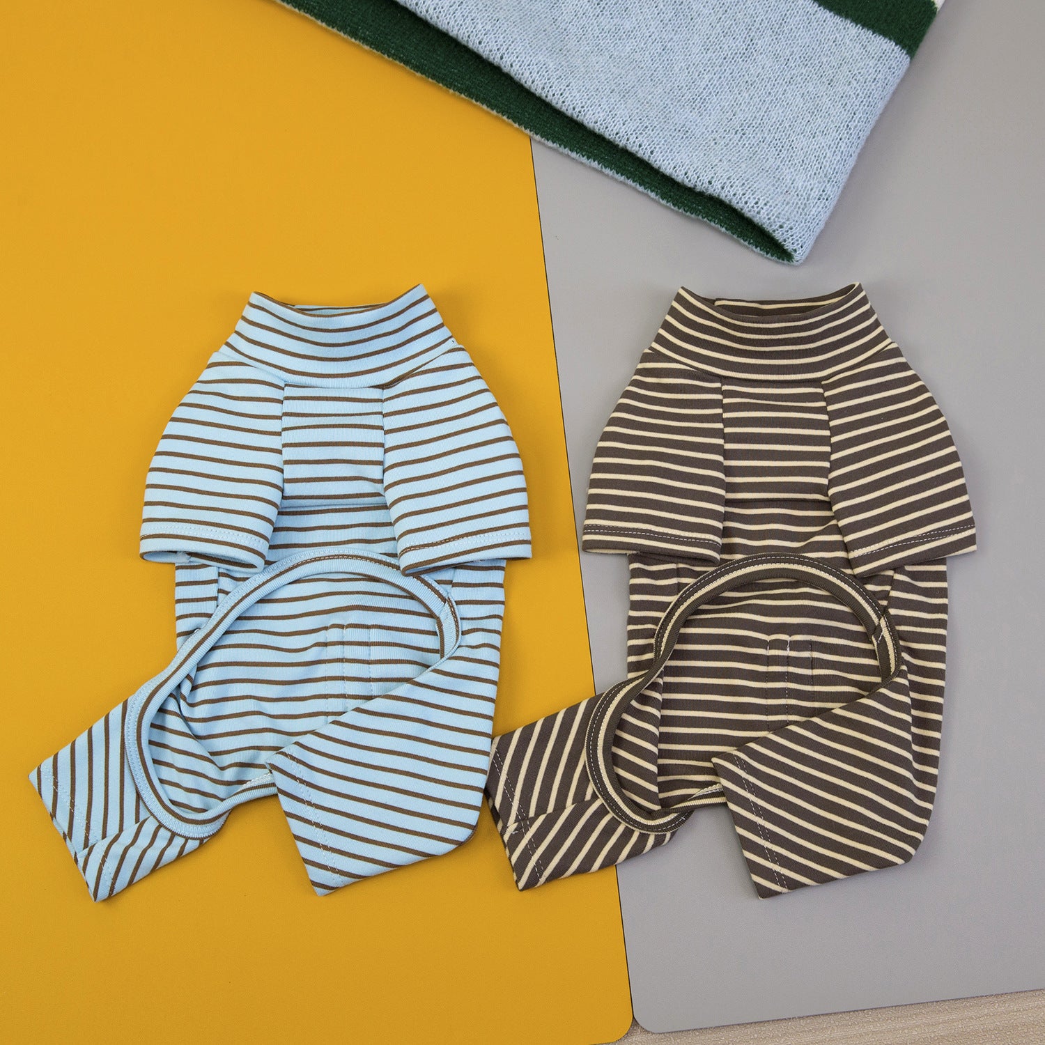 Comfortable Dog Fleece Jumpsuit for Winter_CWMM12197