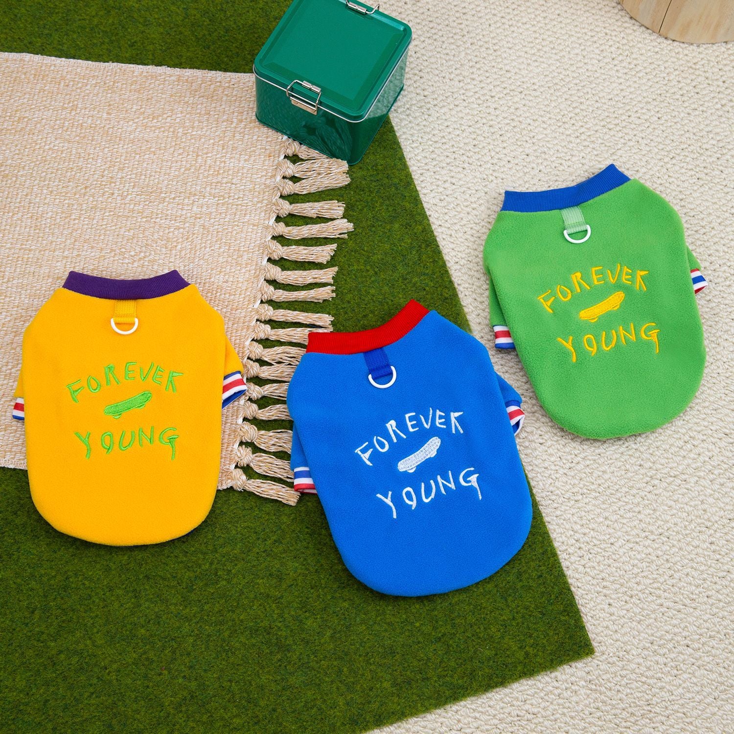 Warm Fleece Dog Hoodie for Small Dogs_CWMM12198