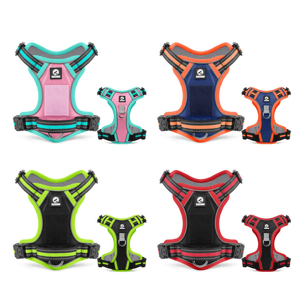 Wear Resistant Reflective Dog Vest Harness_CWMM12511