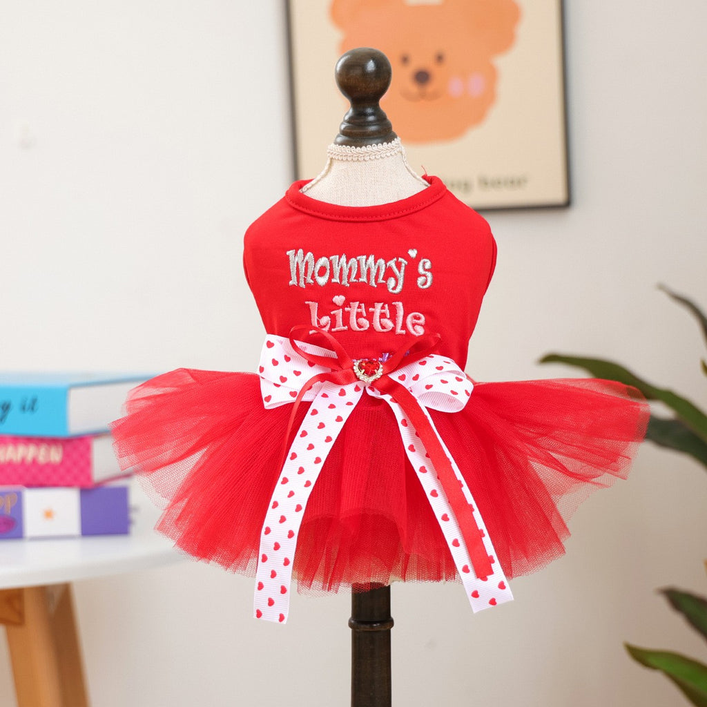 Cute Pet Sweet Princess Tulle Dress_CWMM13088