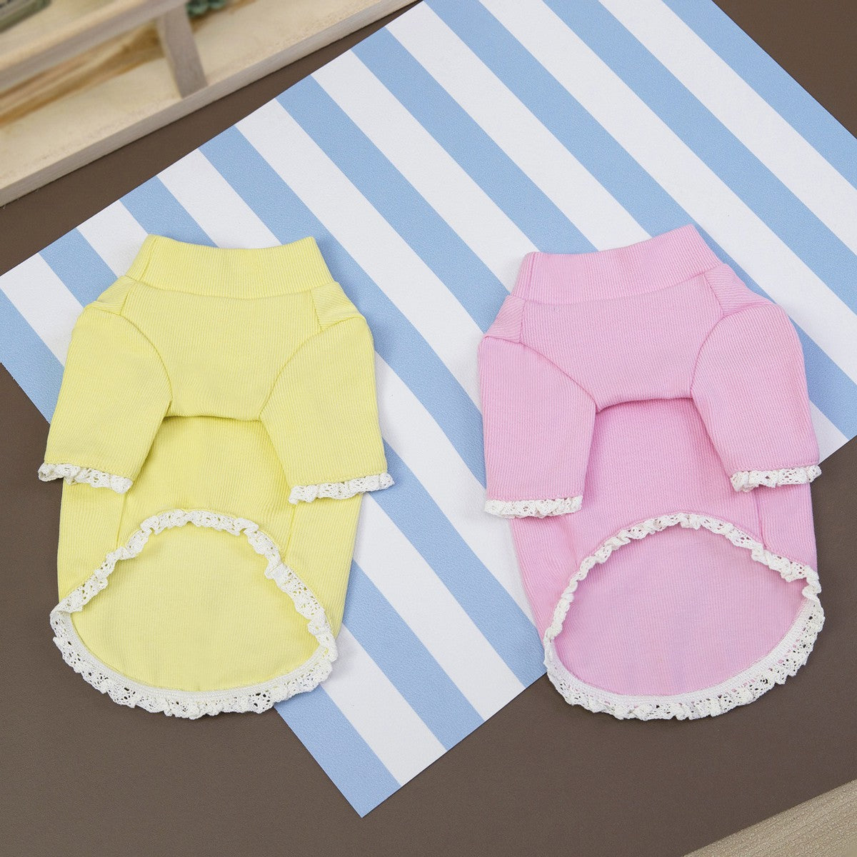 Cherry Rhinestone Dog Turtleneck Hoodie_CWMM12256