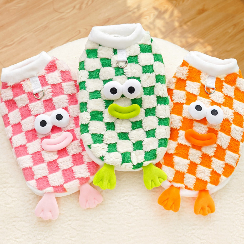 Funny Cartoon Pet Hoodie – Cute Dog & Cat Outfit_CWMM11070