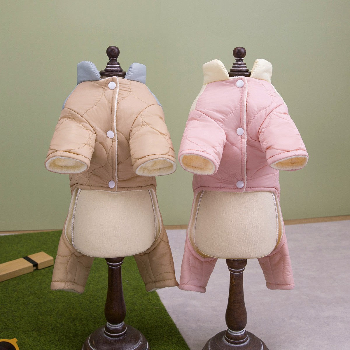 Teddy Bichon Dog Four-Leg Cotton Vest_CWMM12230