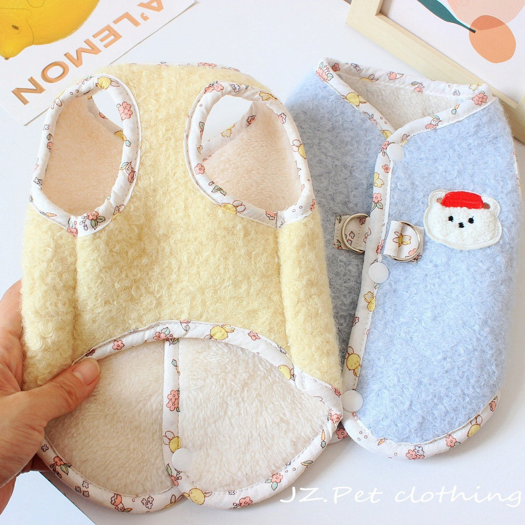 Pet Winter Fleece Vest for Small Pets_CWMM12227